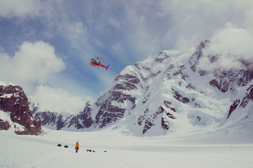 Heliskiing