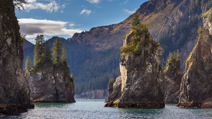 Resurrection Bay in Alaska