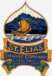 logo for St. Elias Brewing Company EST 2007 Soldotna, Alaska