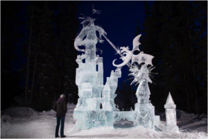 Ice art