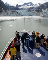 Glacier viewing